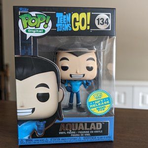Funko Pop NFT Aqualad 134 Teen Titans Go! Limited 1800 piece release